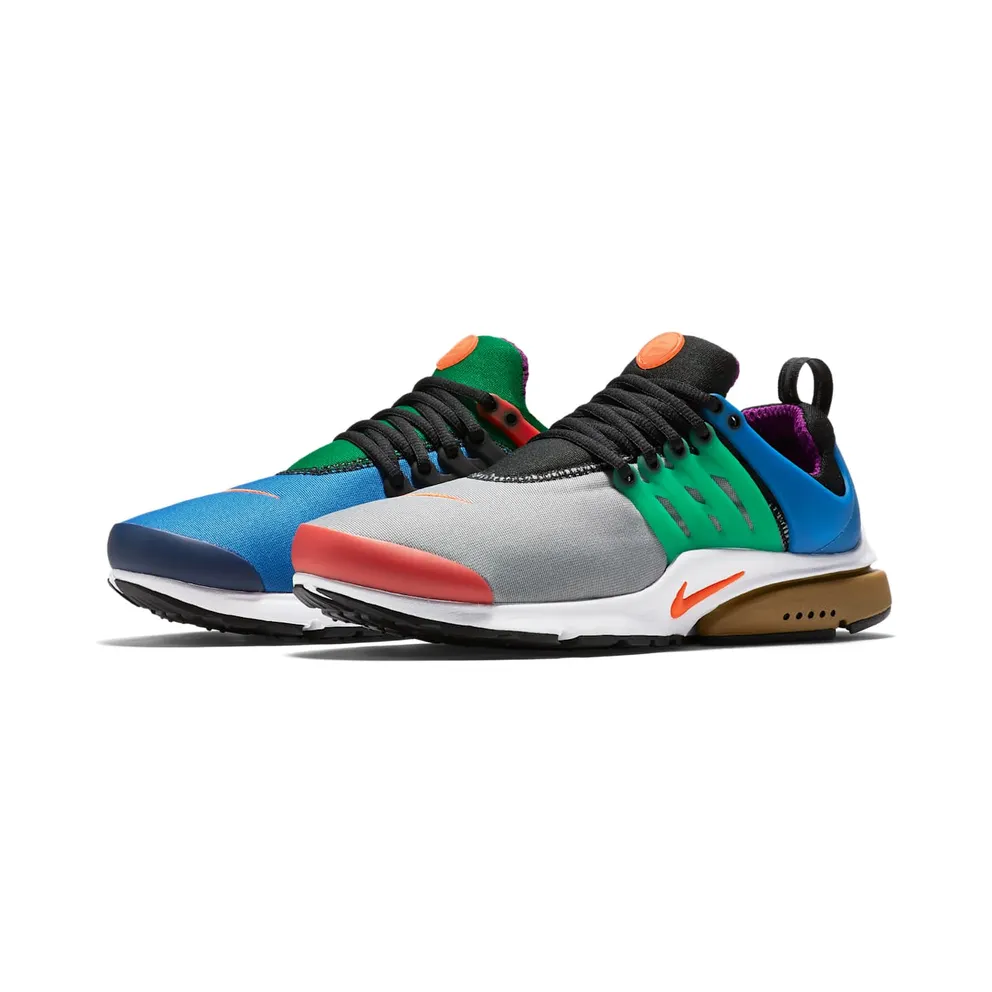 Nike Air Presto Greedy Star Blue/Orange Blaze-Black-Pine Green (886043-400)