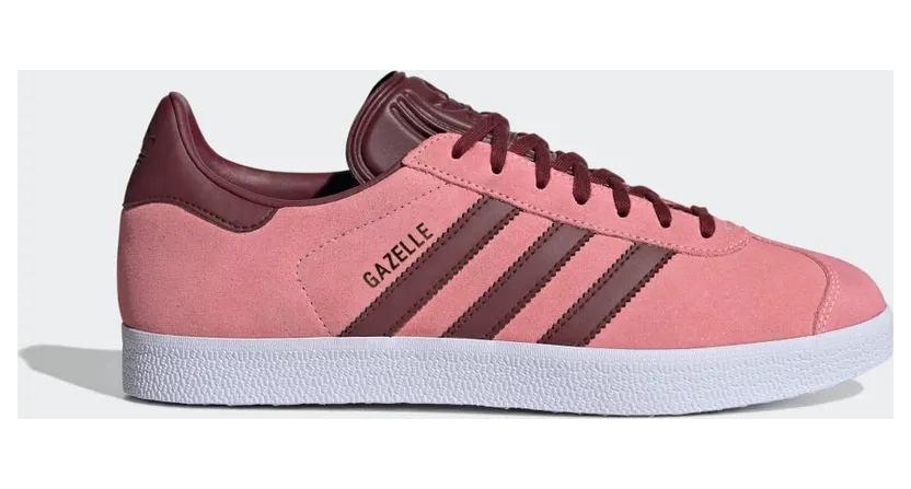 adidas Gazelle Super Pop / Shadow Red / White (H06394)
