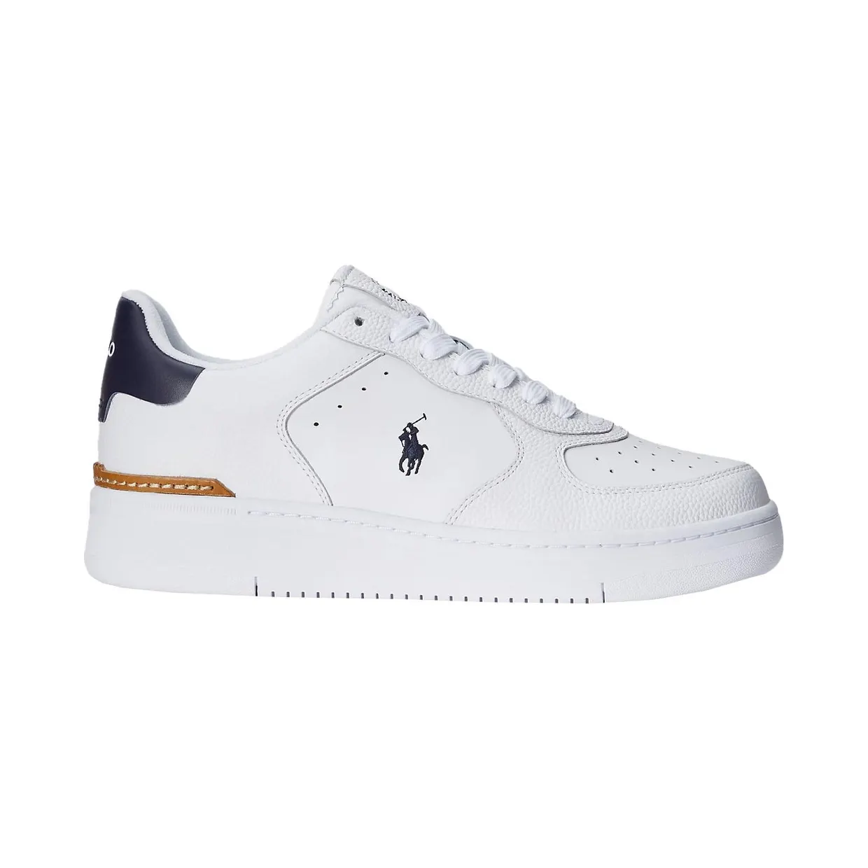 Polo Ralph Lauren White / Navy (809891791-004) (3)