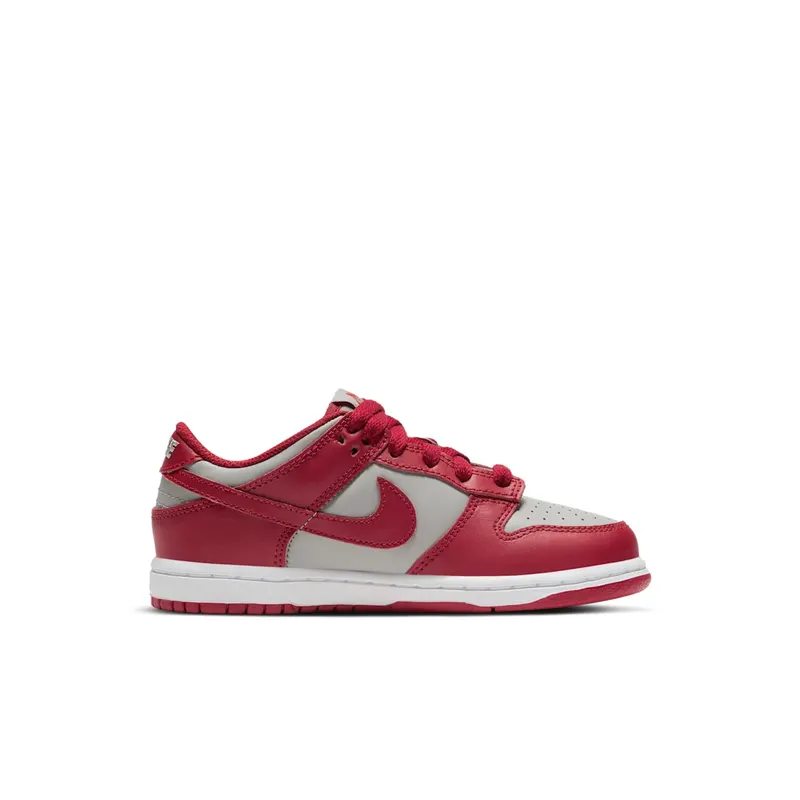 Nike Dunk Low UNLV (PS) Medium Grey/Varsity Red-White (CW1588-002)