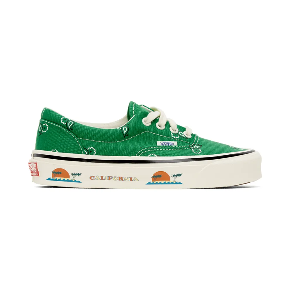Vans OG Era Paisley Green Fern Green/White (VN0A4BVAXE4)
