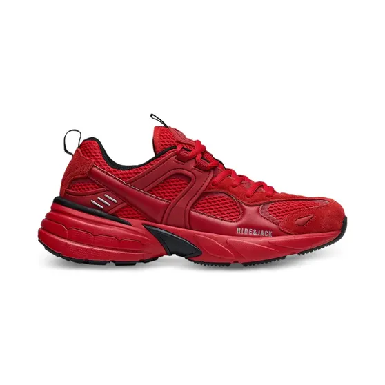 Hide&Jack Hide&Jack met mesh vlakken “Red” (ERUNNREDRED)