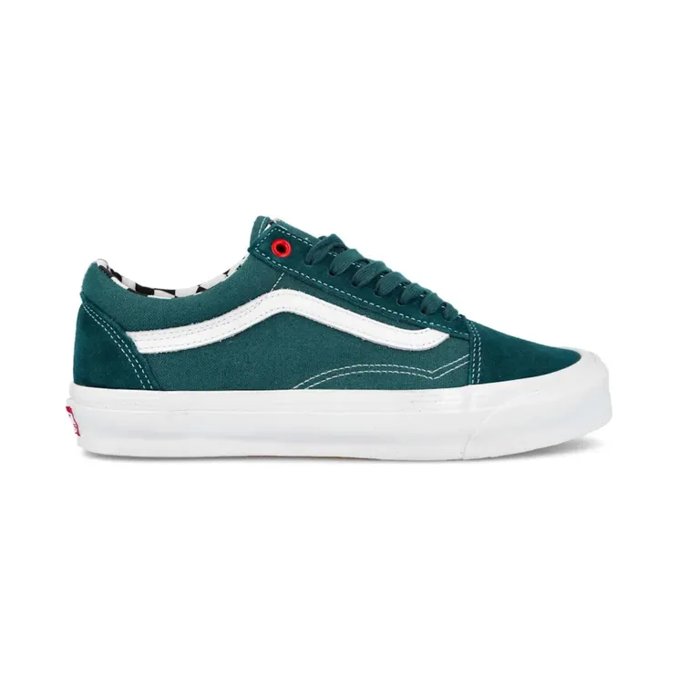 Vans Green Ray Barbee Edition OG Old Skool LX Sneakers (VN0A4P3X92L)