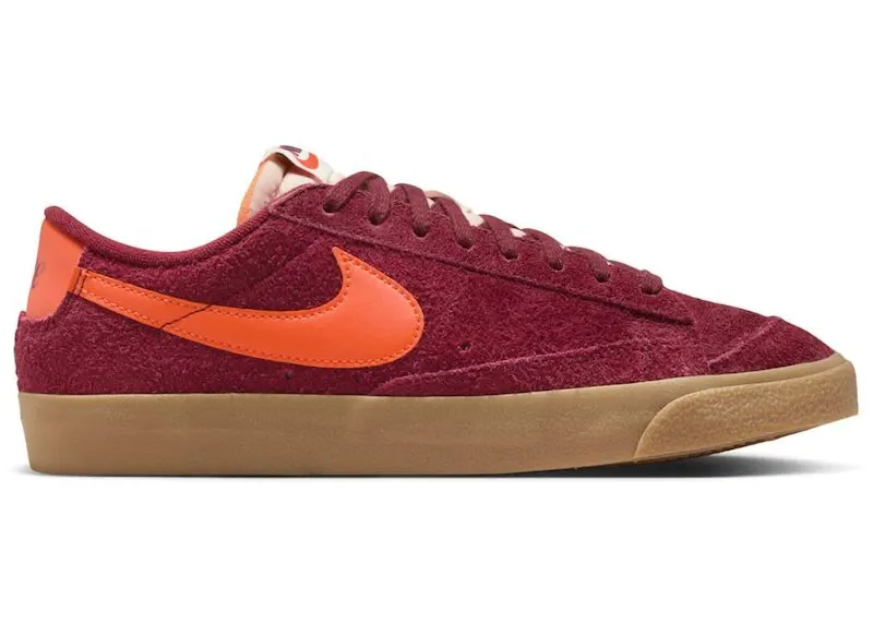 Nike Blazer Low ’77 Vintage Team Red Safety Orange Gum (FQ8060-600)