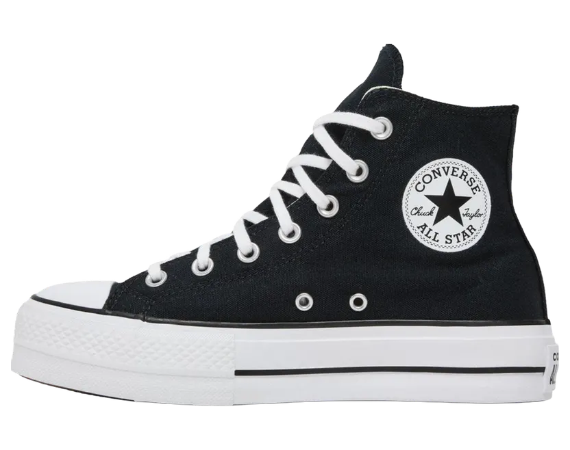 Converse CANVAS PLATFORM CHUCK TAYLOR HIGH “BLACK” (560845F)