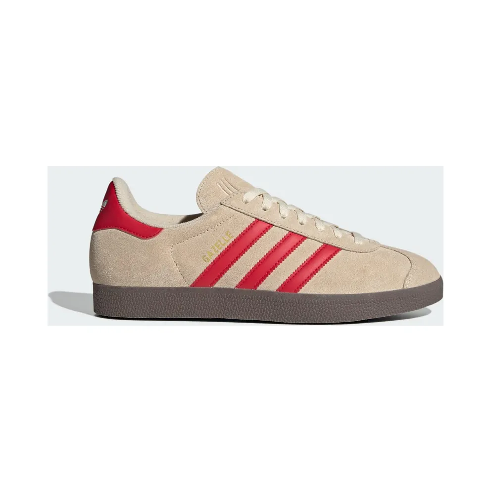 Adidas Gazelle Sand Strata / Better Scarlet / Cloud White (JH5393)