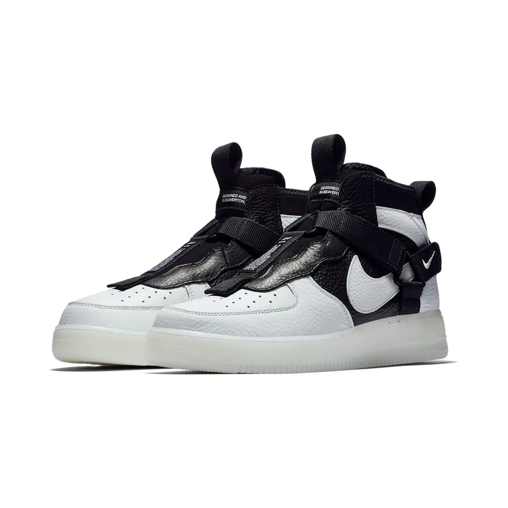 Nike Air Force 1 Utility Mid Orca Off White/Black-White (AQ9758-100)