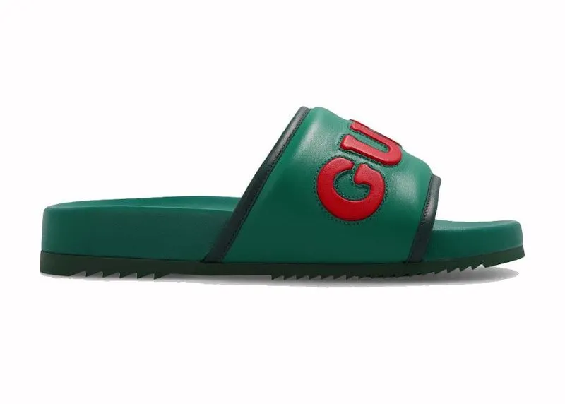 Gucci Logo Slide Green (742009 AABYM 3052)