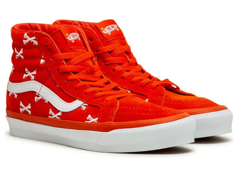 Vans Sk8-Hi WTAPS Bones Orange