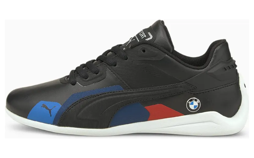 Puma BMW M Motorsport Drift Cat Delta Jugend Motorsportschuhe Schwarz (306899-01)