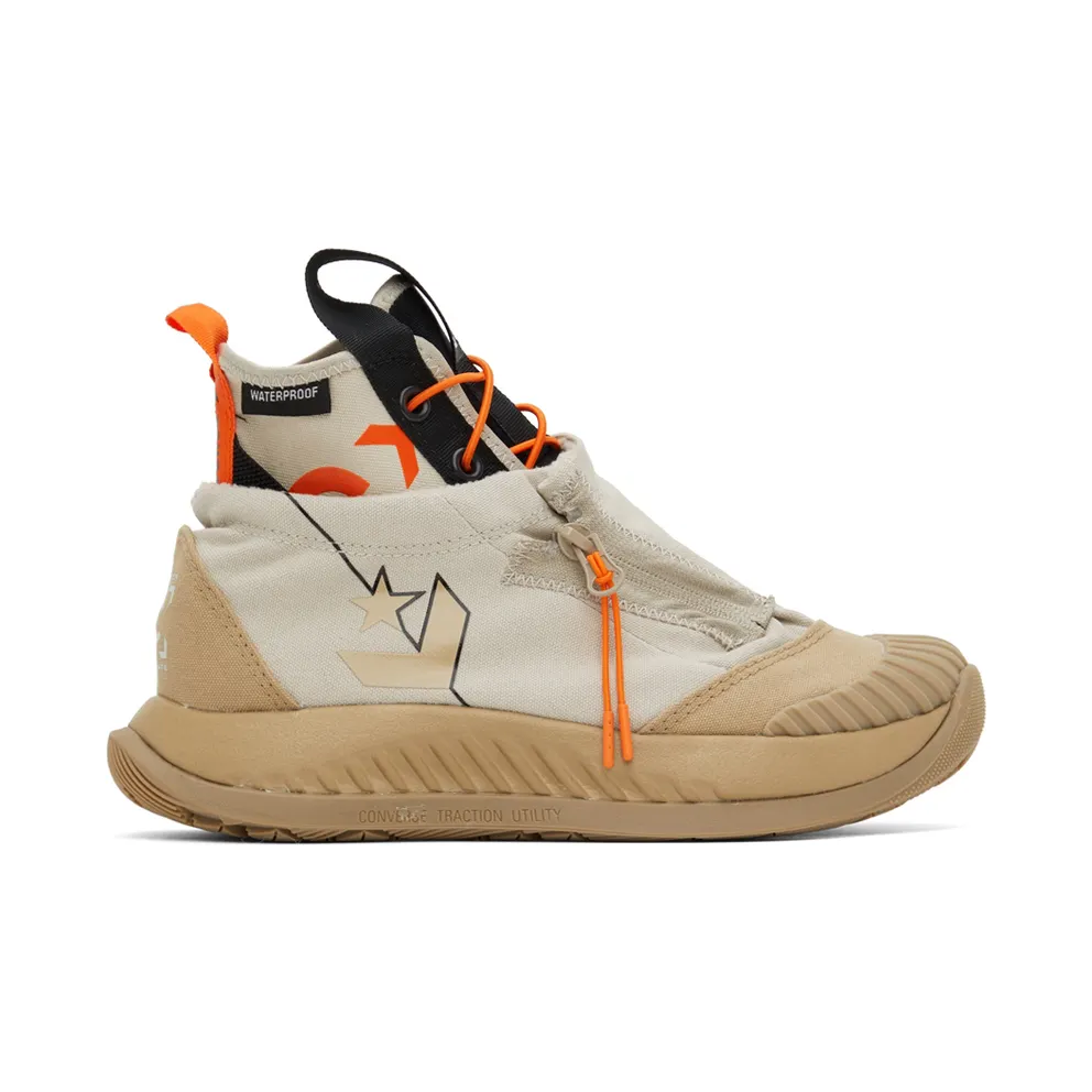 Converse Gray Utility Hi Explore Sneakers (172126C)