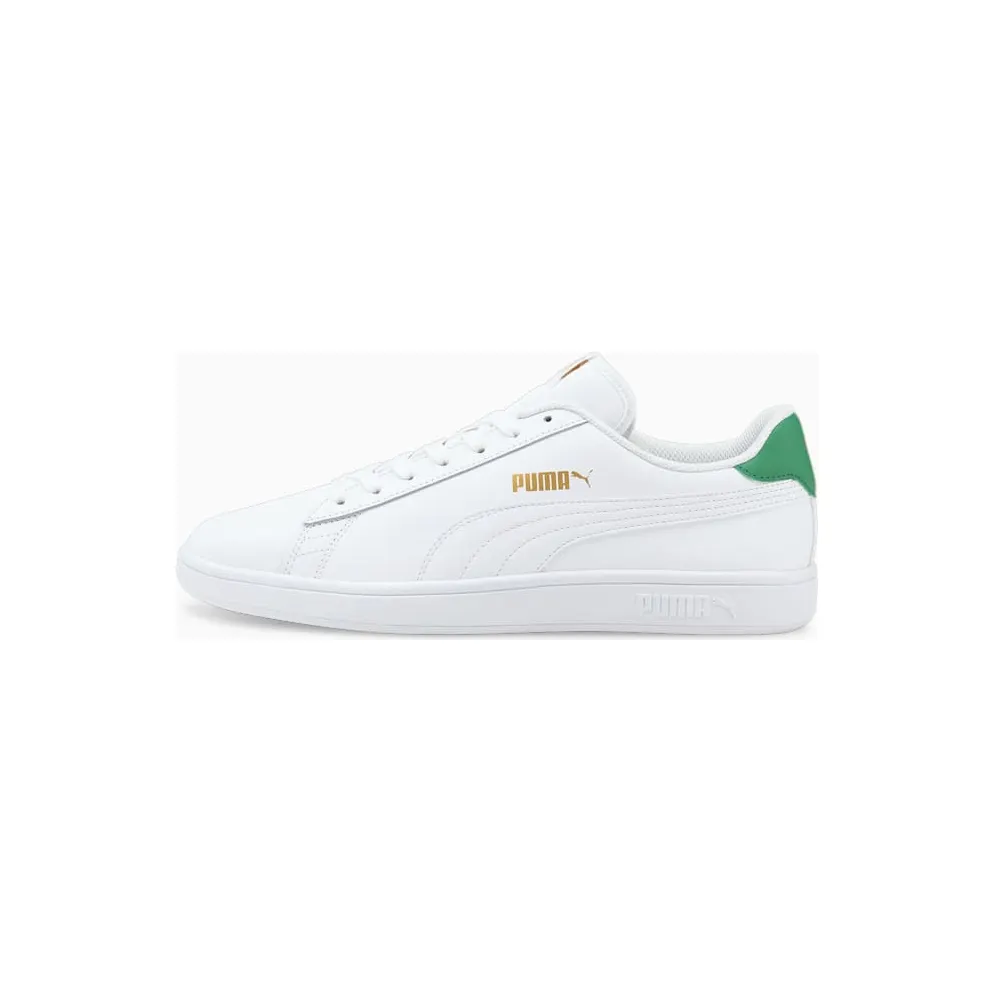 Puma Smash v2 leren Gold/Green/White (36521536)