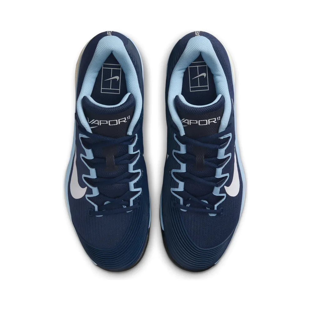 Nike Court Air Zoom Vapor 12 HC Midnight Navy Psychic Blue (FV5552-402)