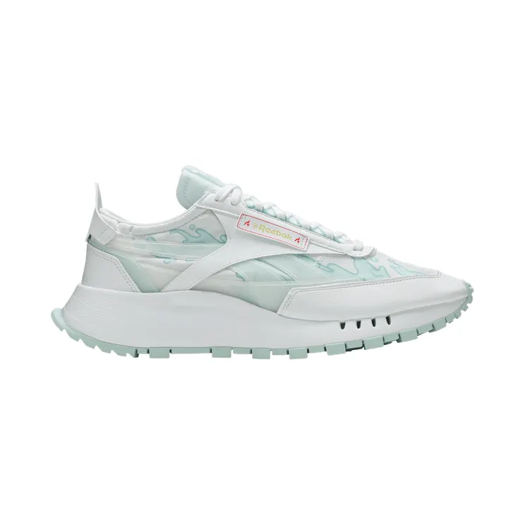 Reebok Hot Ones Classic Leather Legacy Schoenen White / Chalk Blue / Neon Cherry