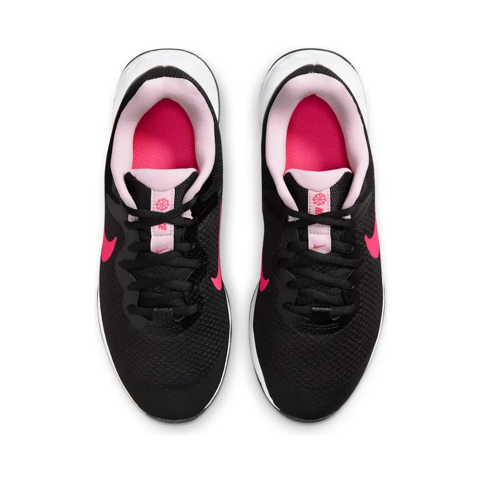 Nike Revolution 6 Older Kids’ Road Running Black 50% Sustainable Materials (DD1096-007)