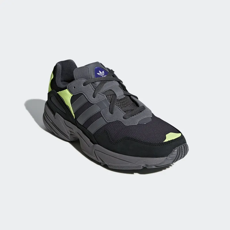 adidas Yung-96 Carbon Solar Yellow Carbon/Grey/Solar Yellow (F97180)
