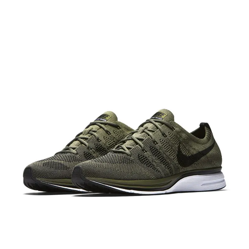 Nike Flyknit Trainer Medium Olive Medium Olive/Black-White (AH8396-200)