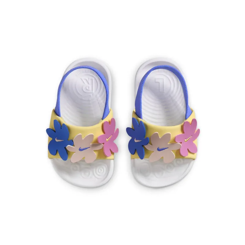 Nike Kawa Slide SE White Sapphire Magenta Soft Yellow (IF3657-100)