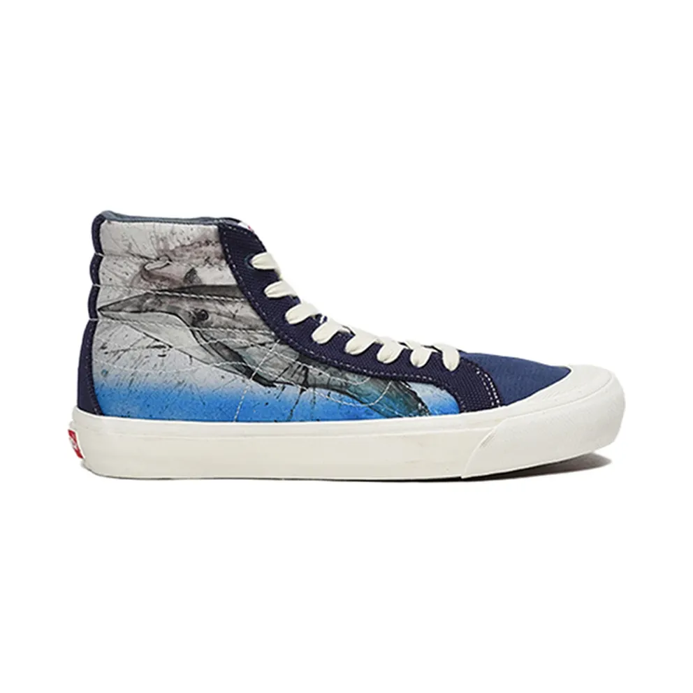 Vans Style 138 Ralph Steadman Whale Blue/Blue (VN0A3DP9VQT)