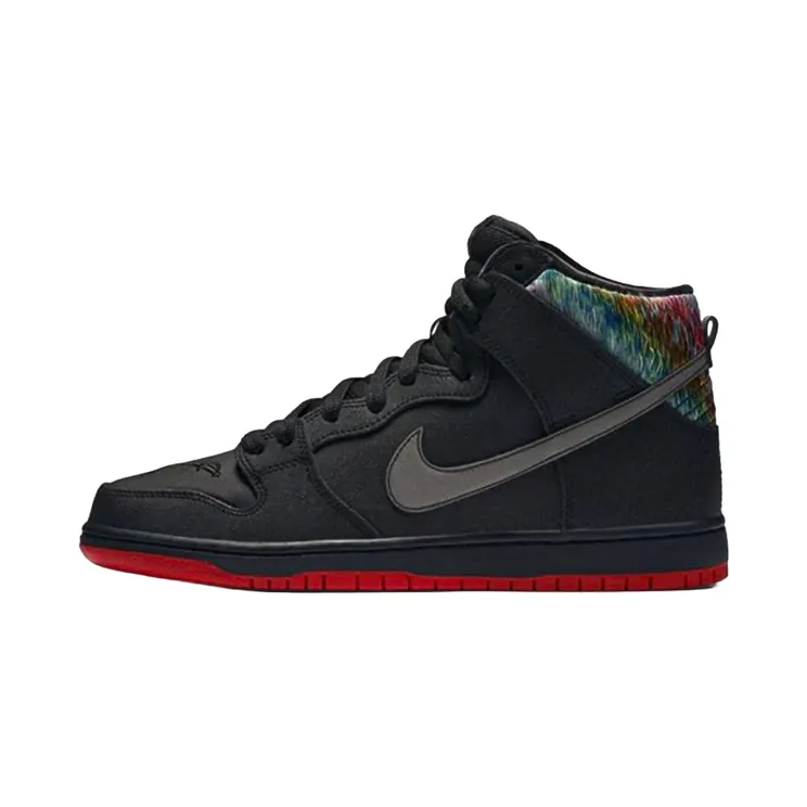 Nike x Concepts ‘Dunk Hi Pro SB Concepts Stained Glass Special Box’ “Black” (313171)
