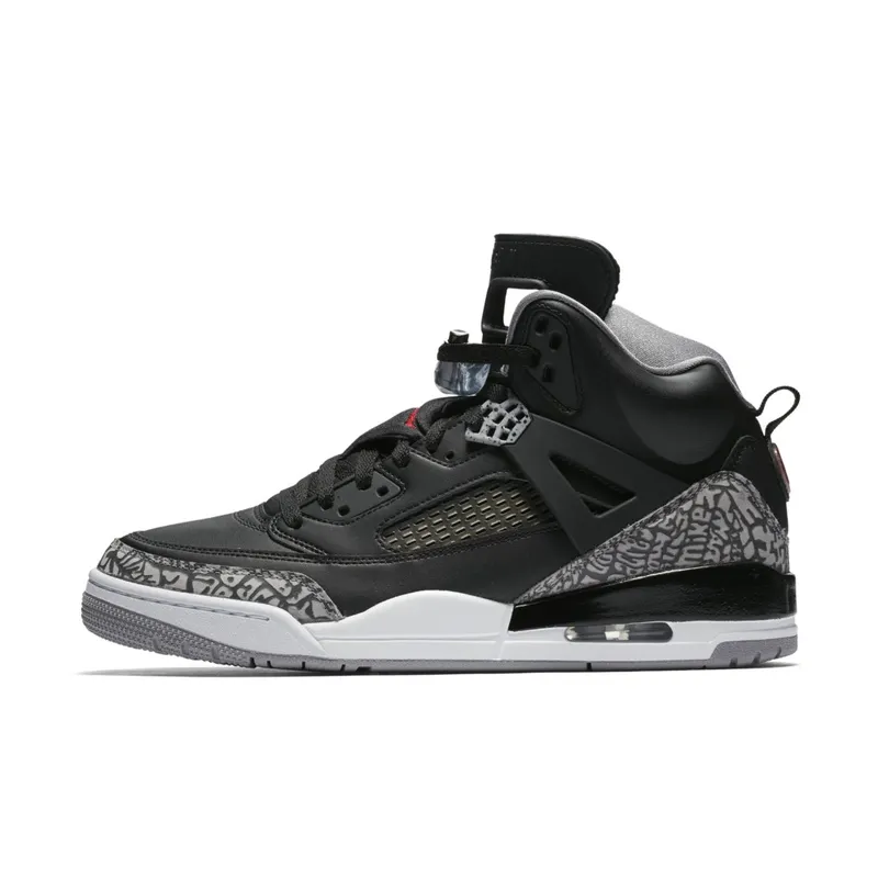 Jordan Spizike Black Cement Black/Varsity Red-Cement Grey-White-Dark Grey (315371-034)