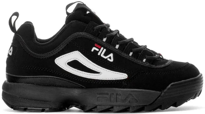Fila Disruptor 2 Black White Red Black/White-Fila Red (1FM00139-014)