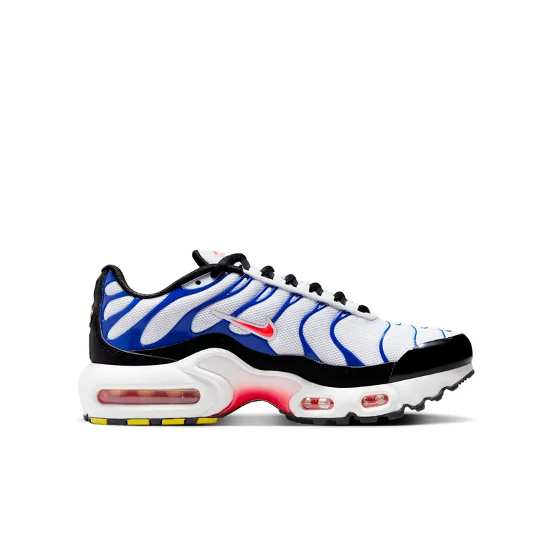 Nike Air Max Plus Older Kids’ White (CD0609-107)