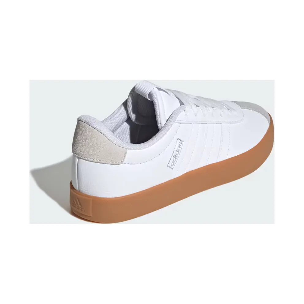 adidas VL Court 3.0 “Cloud White / Cloud White / Silver Metallic” (JR8660)