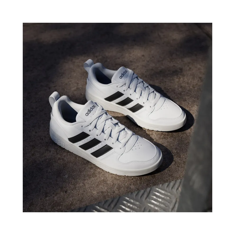 Adidas COURTWAVE Shoes Cloud White / Core Black / Silver Metallic (KI9124)