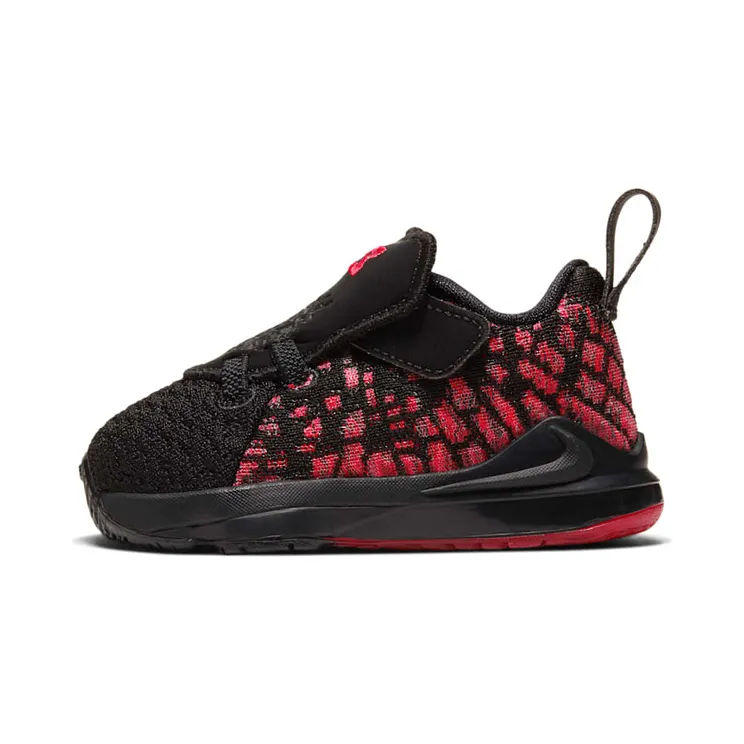 Nike LeBron 17 TD ‘Infrared VI’ “Black / University Red / White” (BQ5596-006)