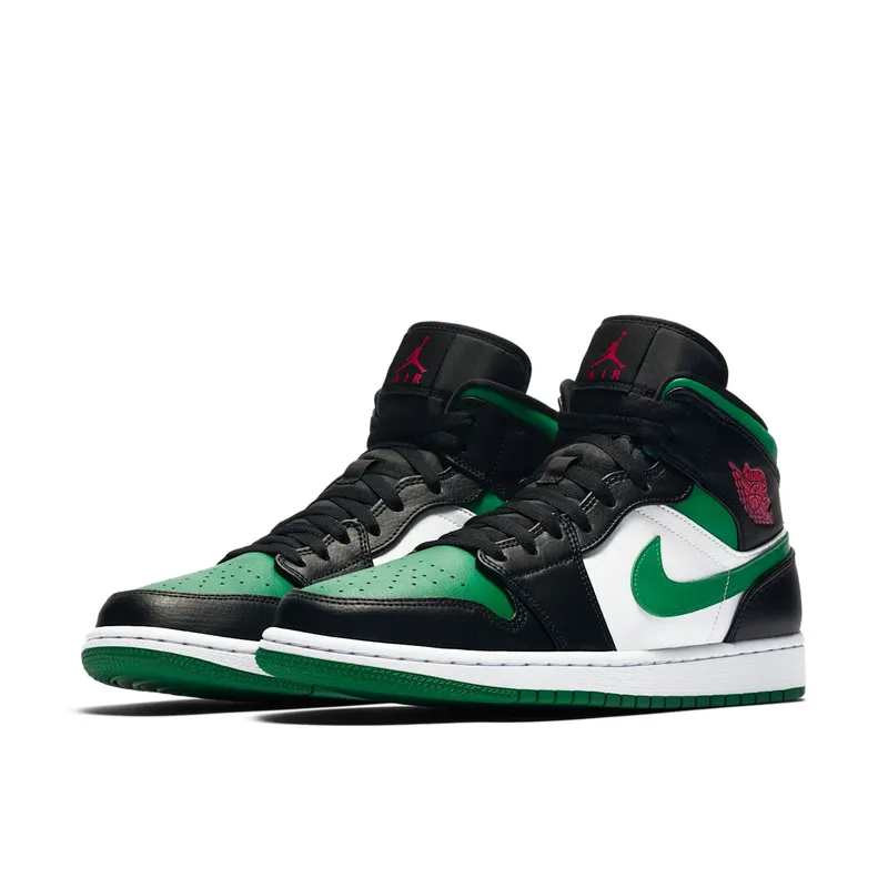 Air Jordan Nike AJ I 1 Mid Pine Green (2019) (554724-067)