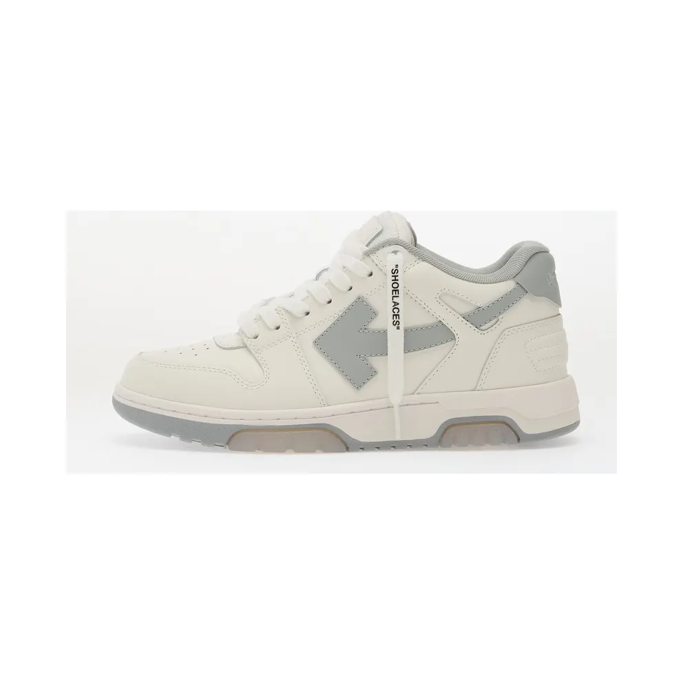 Off-White Out Of Office with pijl – White (OWIA259C99LEA0180109)