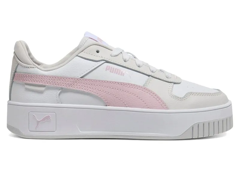 Puma Carina Street White Rose Mauve Grey (389390-46)