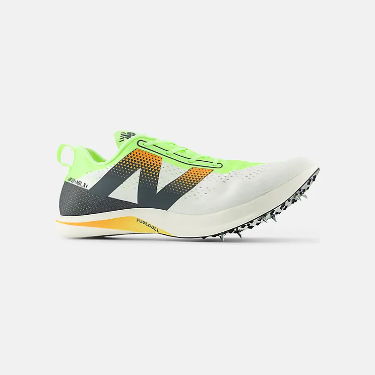 New Balance FuelCell SuperComp MDXv3 White Bleached Lime Glo Hot Mango (UMDELRSF)