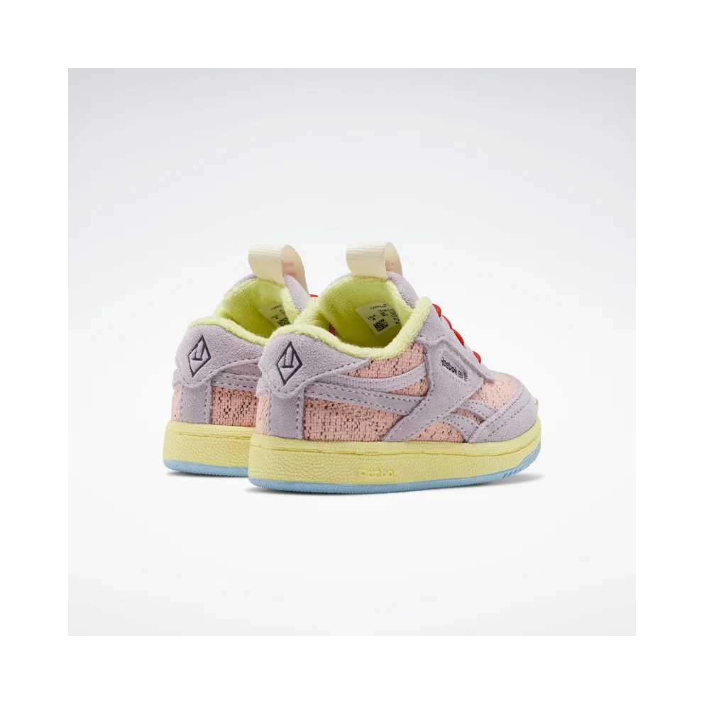 Reebok De Animals Observatory Club C Revenge Shoes Quartz / Luna Pink / Filtered Yellow