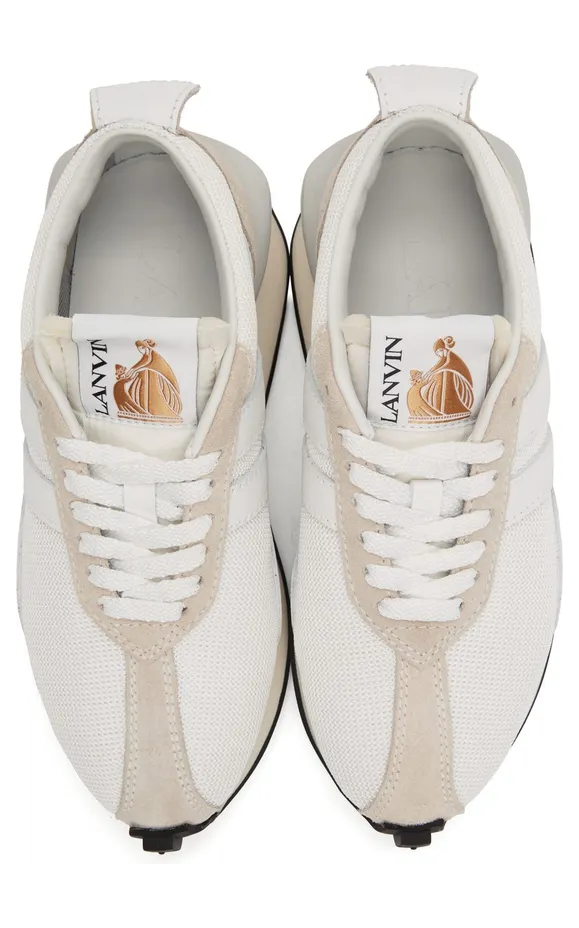 Lanvin Black Mesh Bumpr Sneakers (FW-SKBRUC-DRAG-H20) (5)