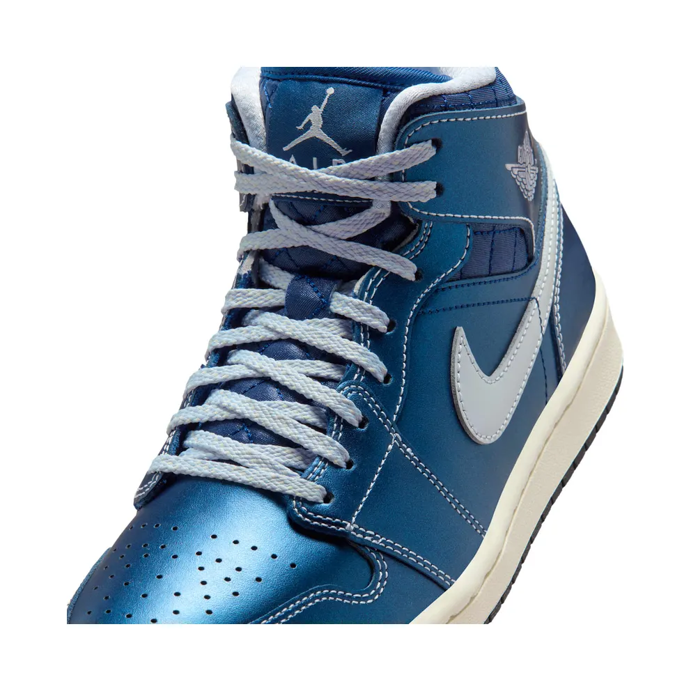 Air Jordan 1 Mid “Metallic Blue” (IM5128-001)