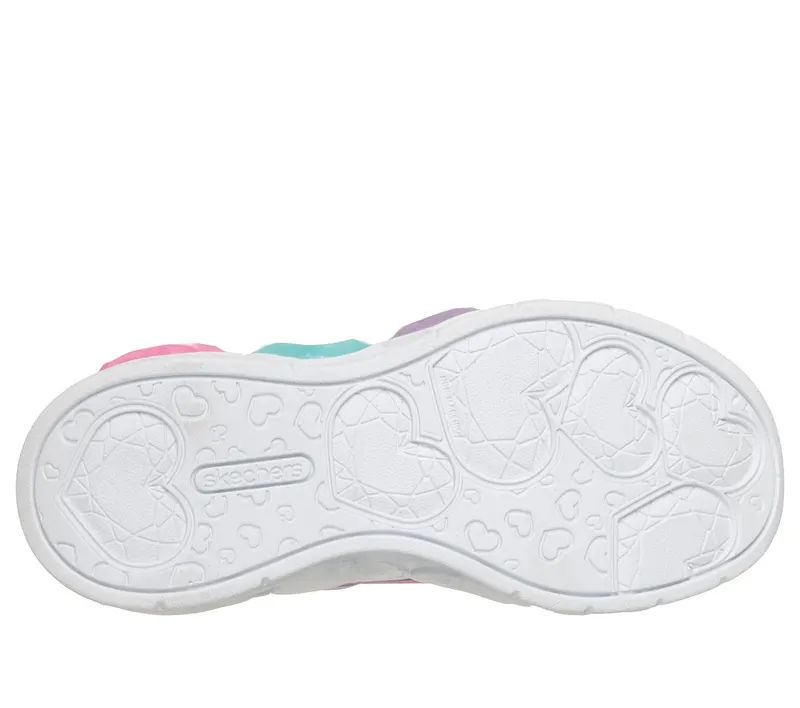 Skechers S-Lights: Enchanted Heart Lights Sneaker Lavendel
