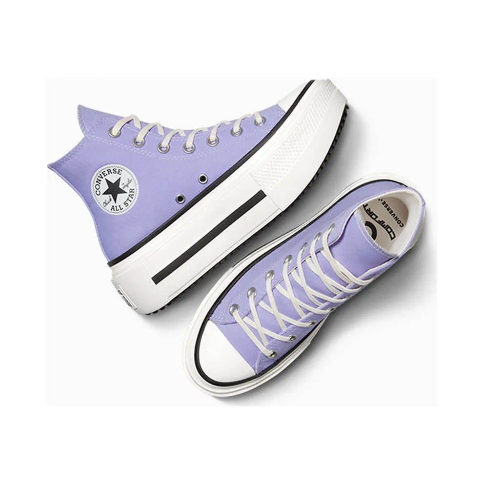 Converse Chuck Taylor All Star Lift Double Stack Violet Heat/Egret/Black (A15206C)
