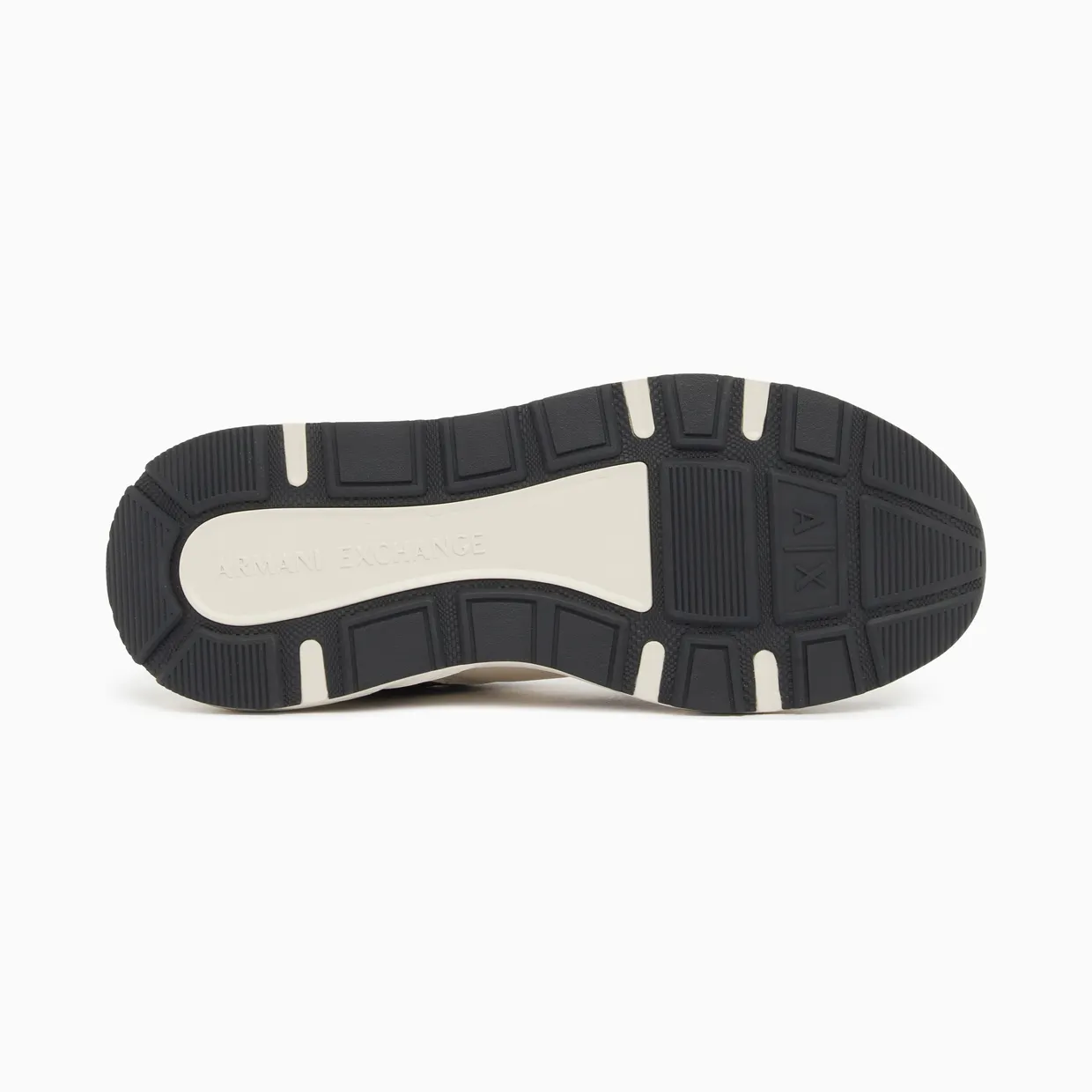Armani Urban Minimal Sneakers In Synthetic Leather And Mesh (XM002634-AF17352-MB502) (5)