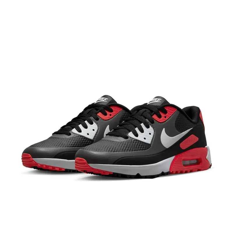 Nike Air Max 90 Golf “Iron Grey Infra Red 23” (CU9978-010)
