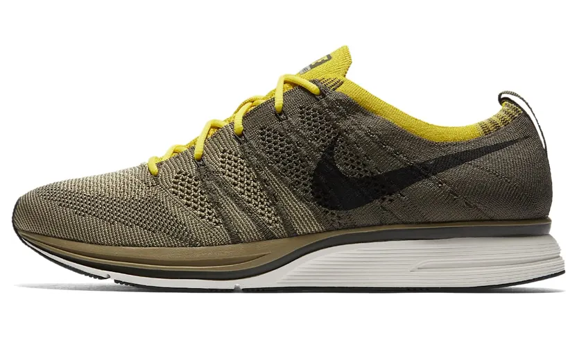 Nike Flyknit Trainer Cargo Khaki Citron (AH8396-300)