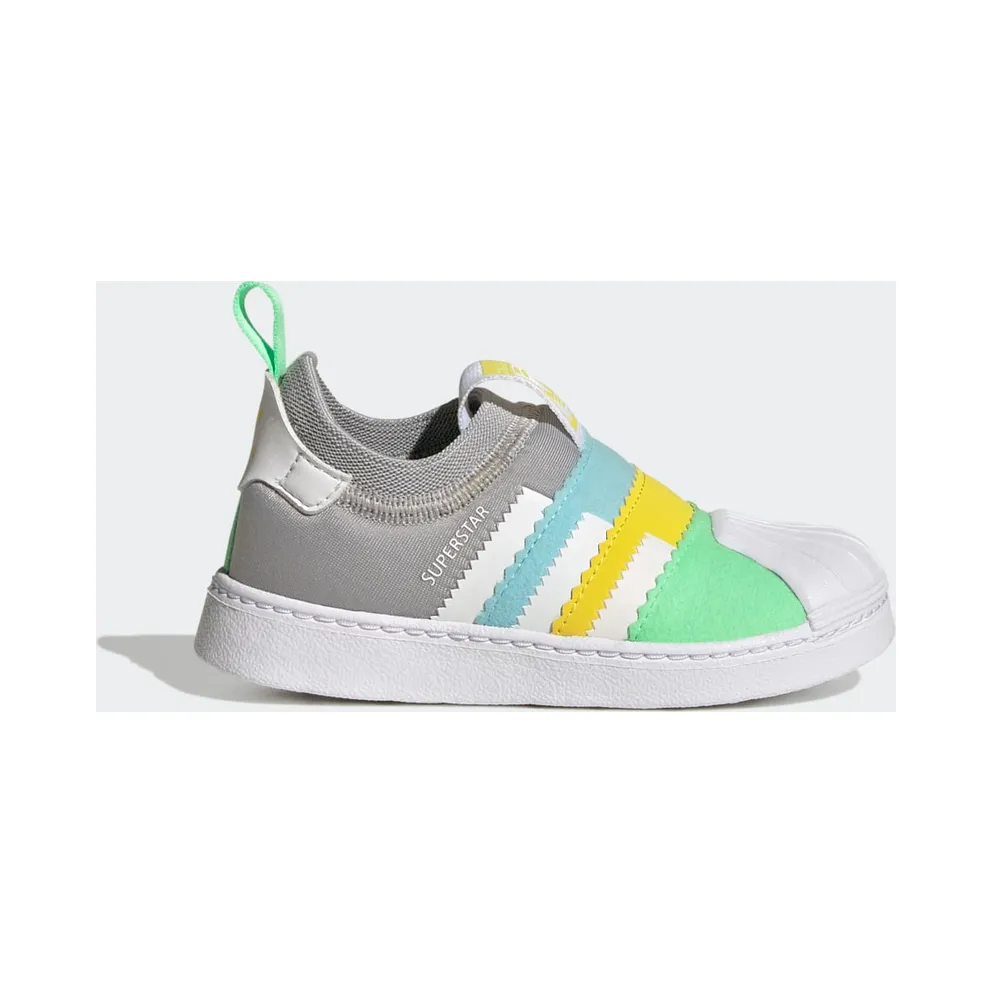 adidas Superstar 360 Twist Schuh Grey Two / Cloud White / Beam Green (GW4720)