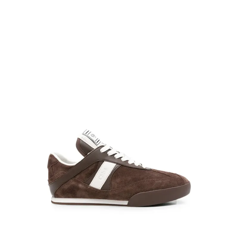 Chloé Suede Panelled “Brown/White” (25W07IVI 27Z)
