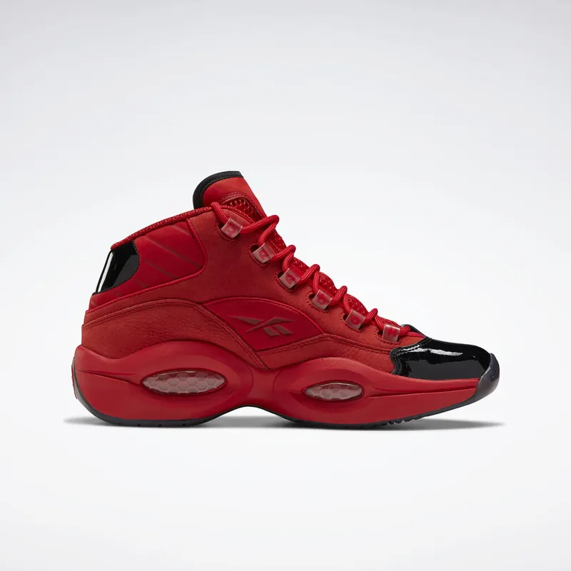 Reebok Question Mid Heart Over Hype Black/Scarlet-Gold Metallic (Other Brands Other)