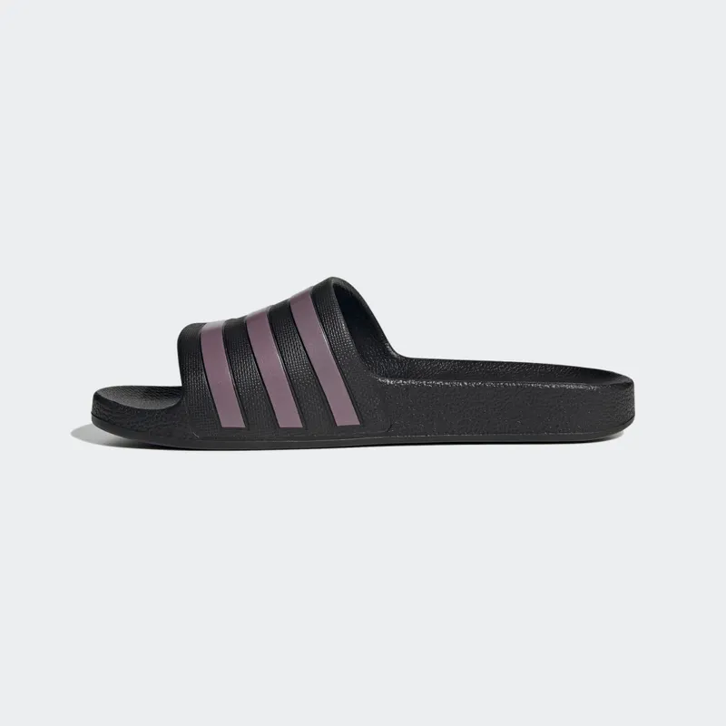 Adidas Adilette Aqua Slides Core Black / Matt Purple Met. / Core Black (GX4279)