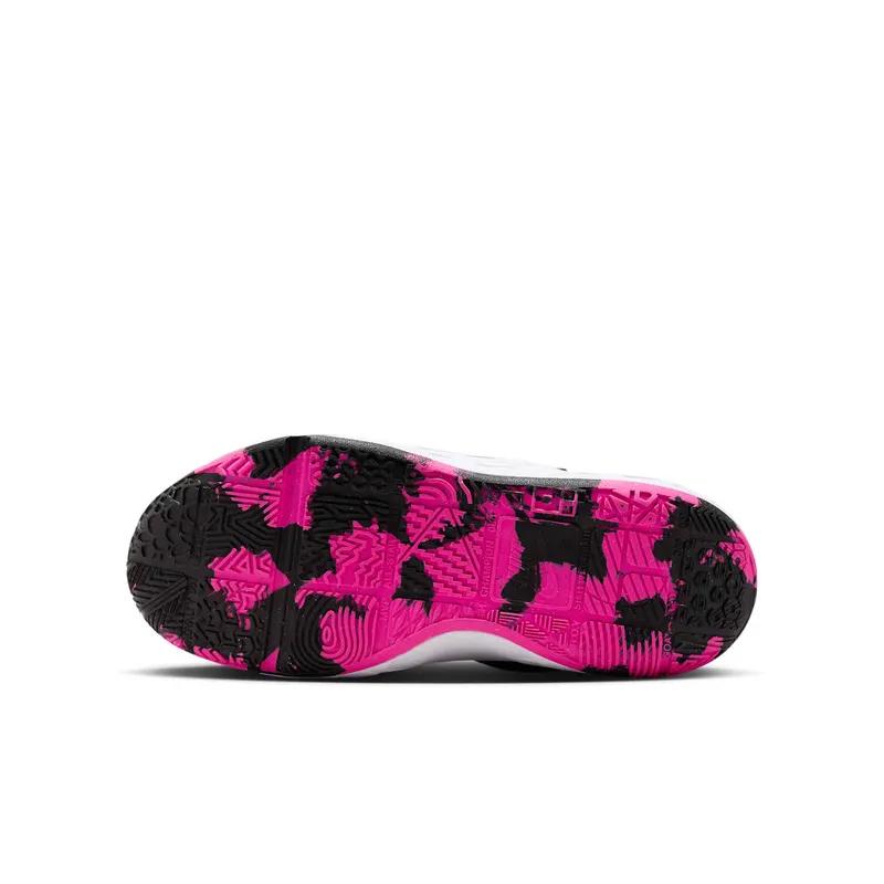 Nike Team Hustle D 12 Laser Fuchsia Black White (HF6279-600)