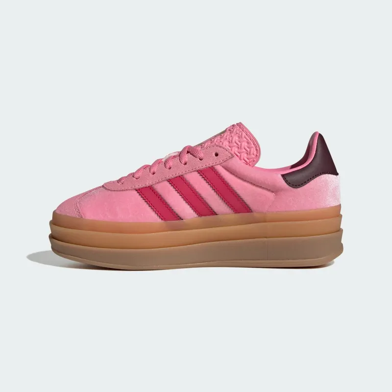Adidas Gazelle Bold Kids Bliss Pink / Ruby Red / Maroon (JR5964)