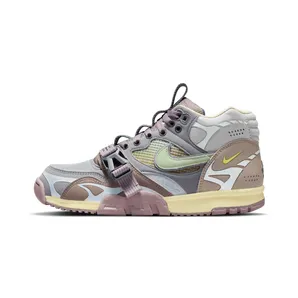 Nike Air Trainer 1 Utility “Light Smoke Grey / Particle Grey / Light Violet Ore / Honeydew” (DH7338-002)