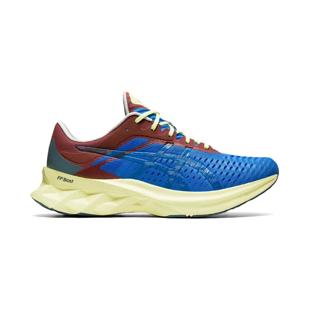 Affix Blue and Red Asics Edition Novablast Sneakers (1021A467.400)